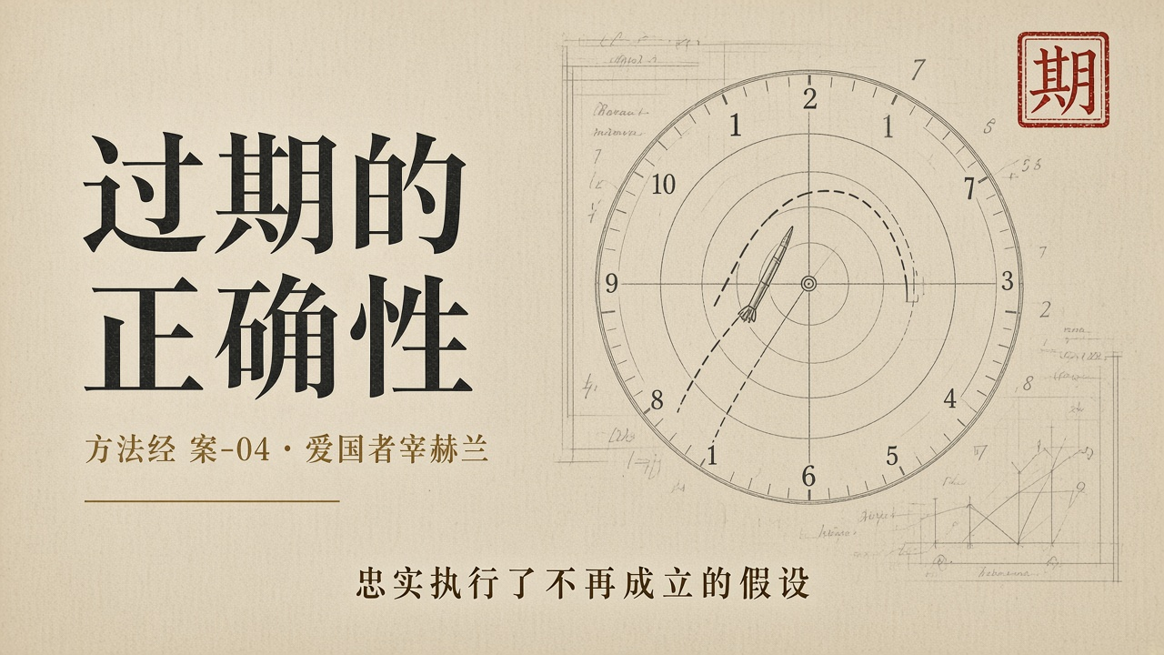 忠实执行了不再成立的假设