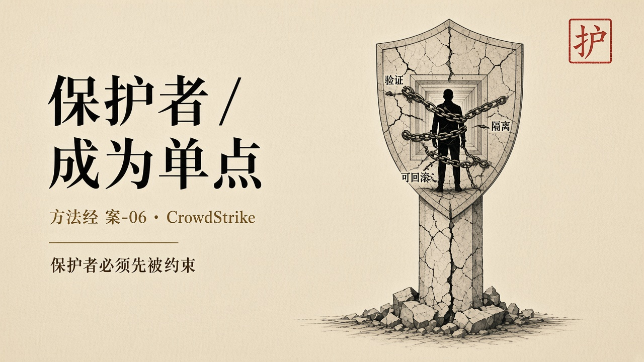 保护者必须先被约束