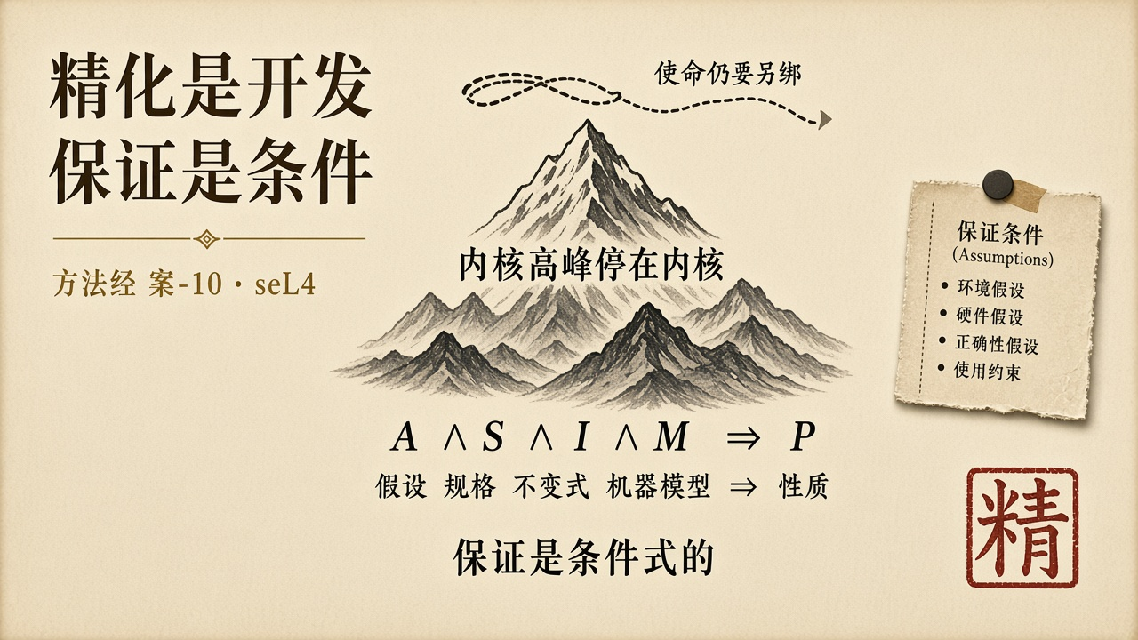 保证是条件式的。内核高峰停在内核